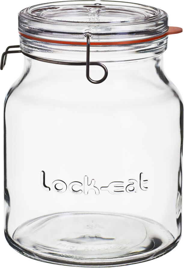 Sylteglass med patentlokk buttet Lock Eat 2 liter