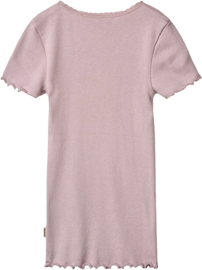 Kortærmet Rib T-shirt Katie