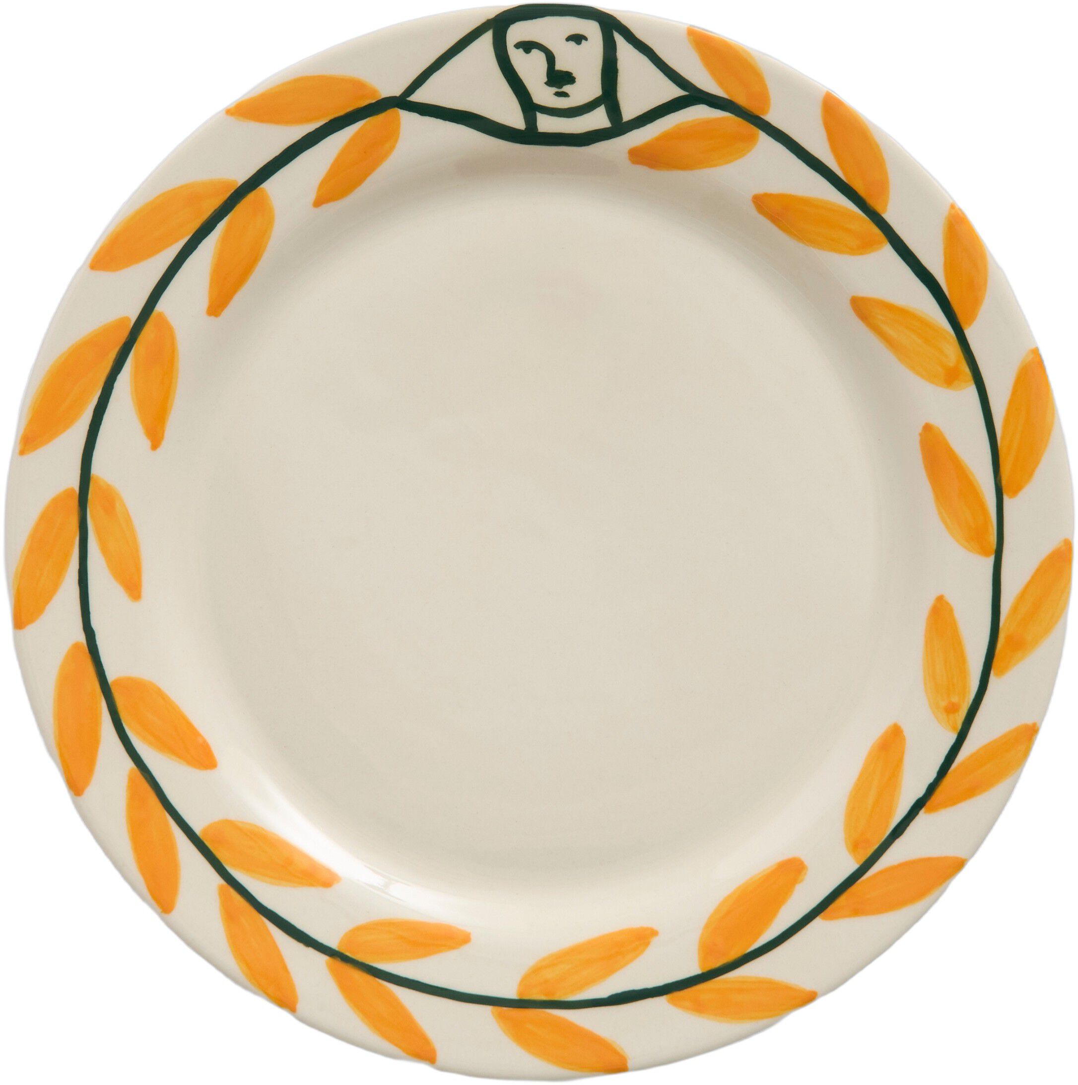 La Pittura Plate - &Oslash;24 - Golden leaf