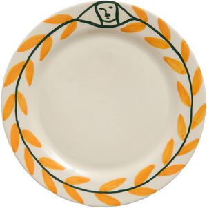 La Pittura Plate - Ø24 - Golden leaf