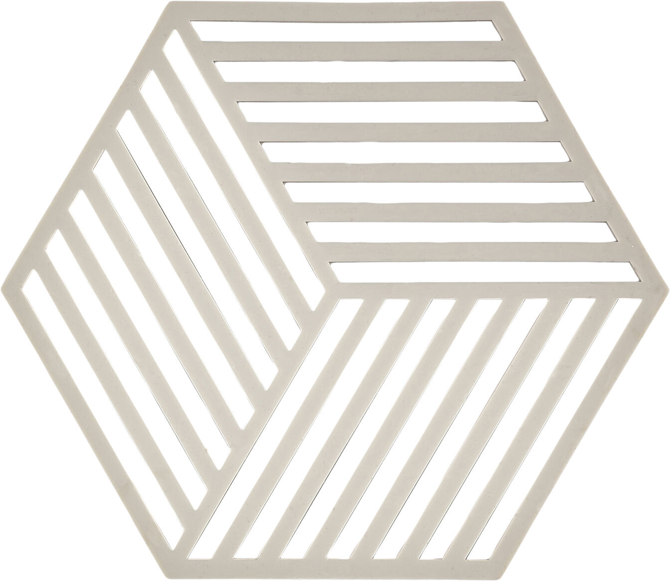 Grytunderl&auml;gg Hexagon Warm Grey