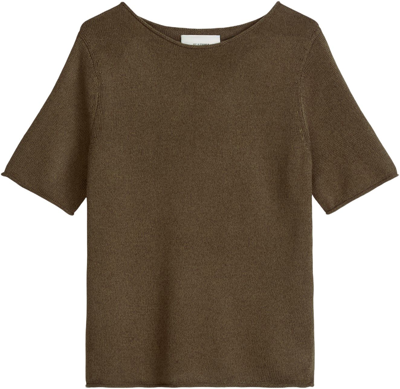 Pullover, shortsleeve, round-neck