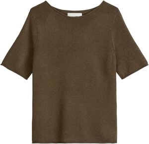 Pullover, shortsleeve, round-neck