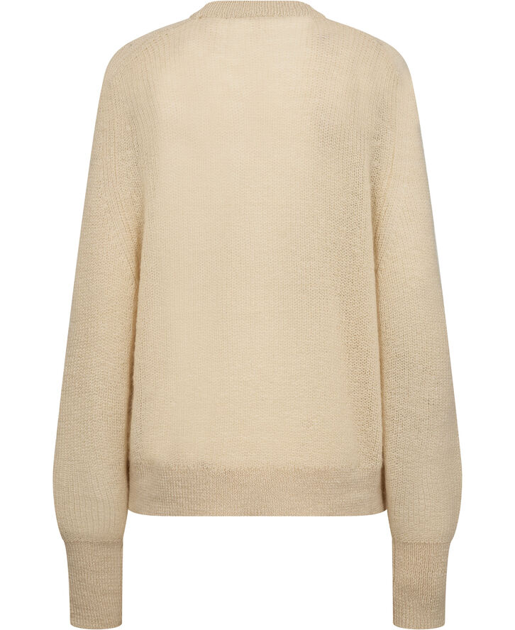 LIGHT KNIT LOGO SWEATER