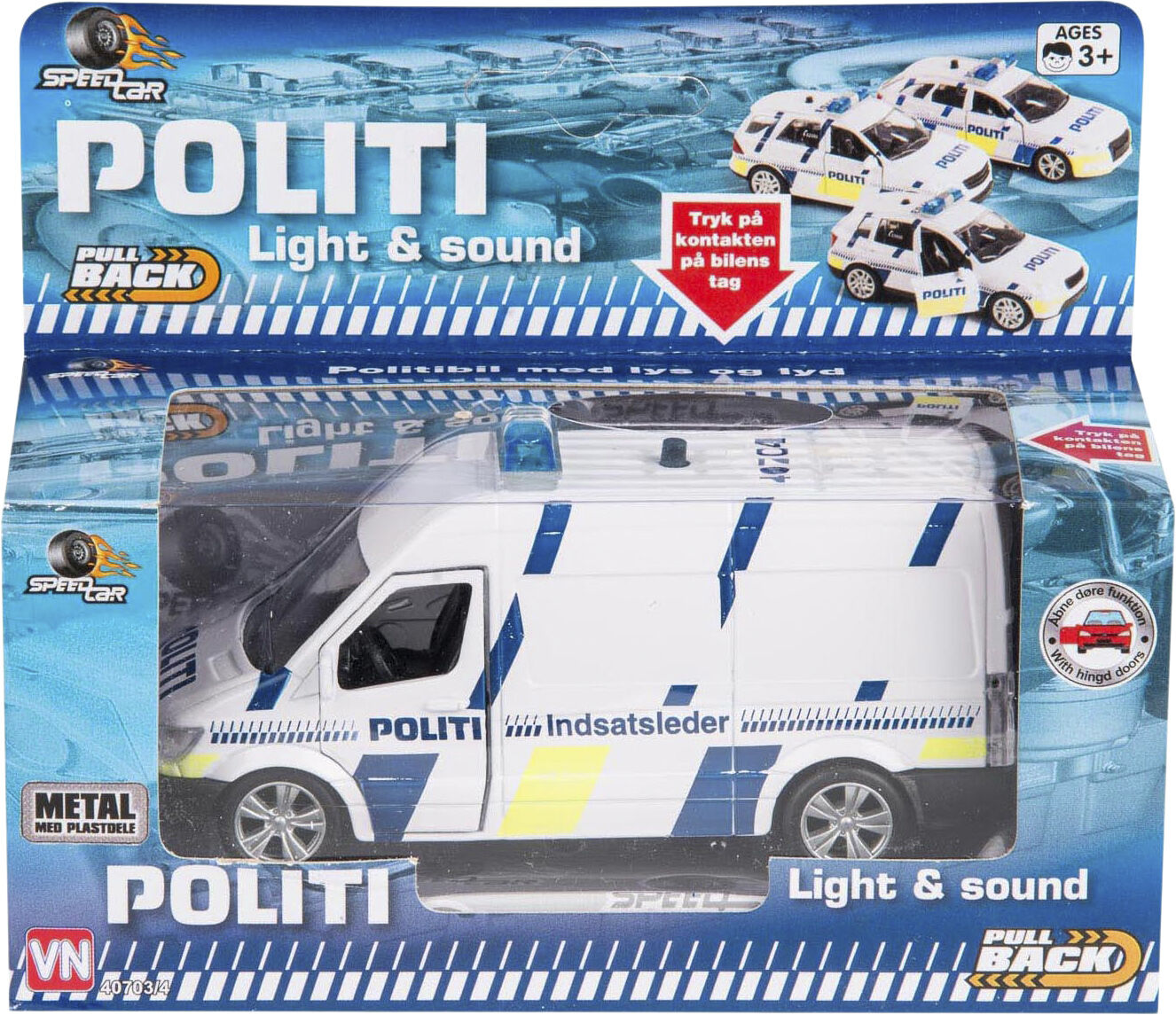 DANSK POLITIVAN mLYS&LYD