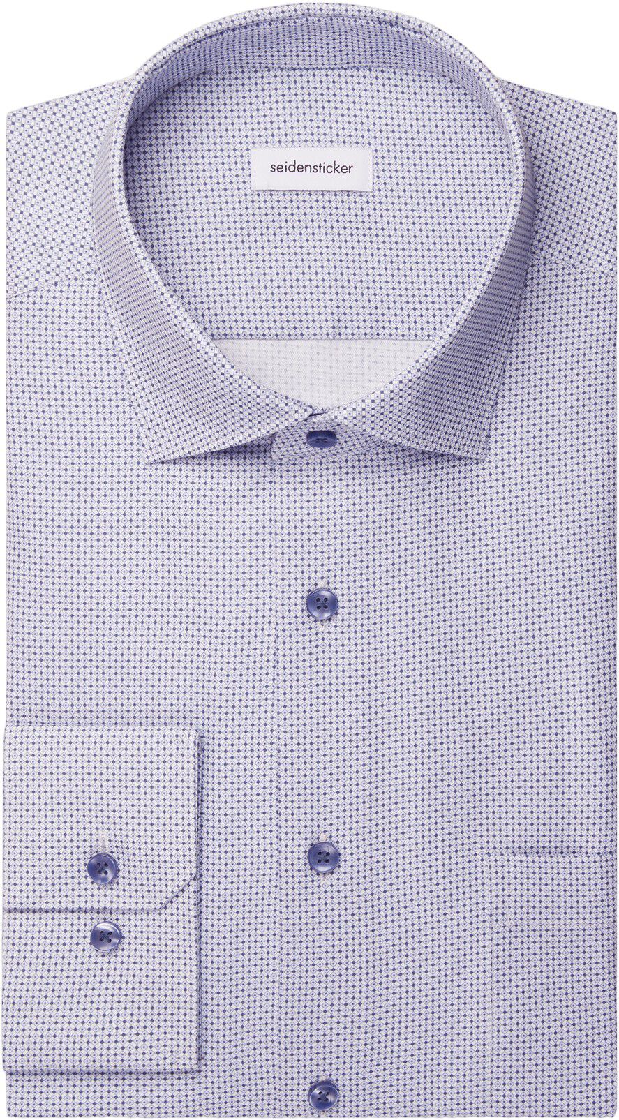 Business shirt Regular 1/1 Kent-Collar Print
