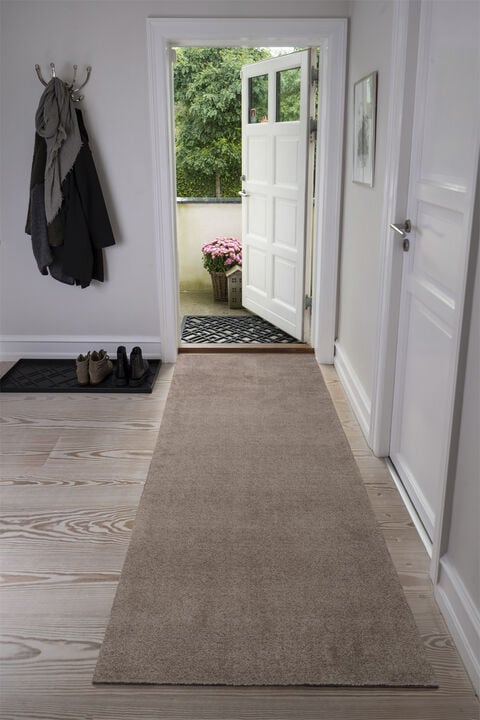 Løber 90x200 cm, sand/beige