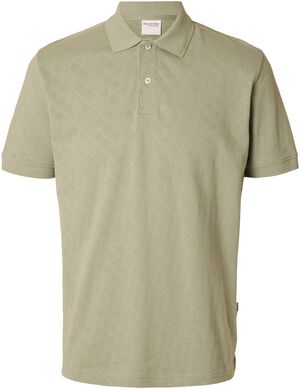 SLHPAUL JACQUARD SS POLO