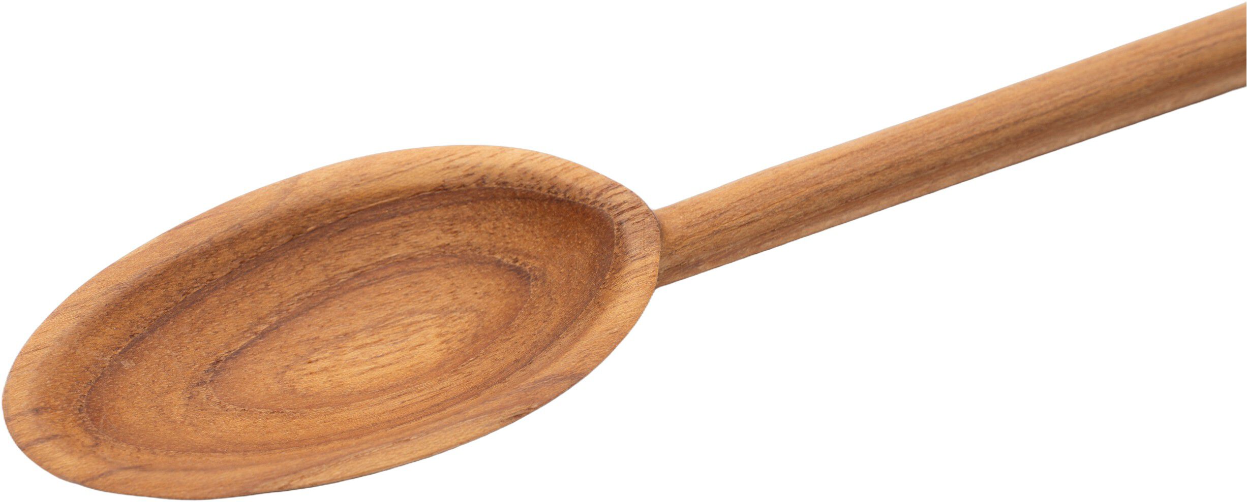 Grydeske, teak, 30 cm