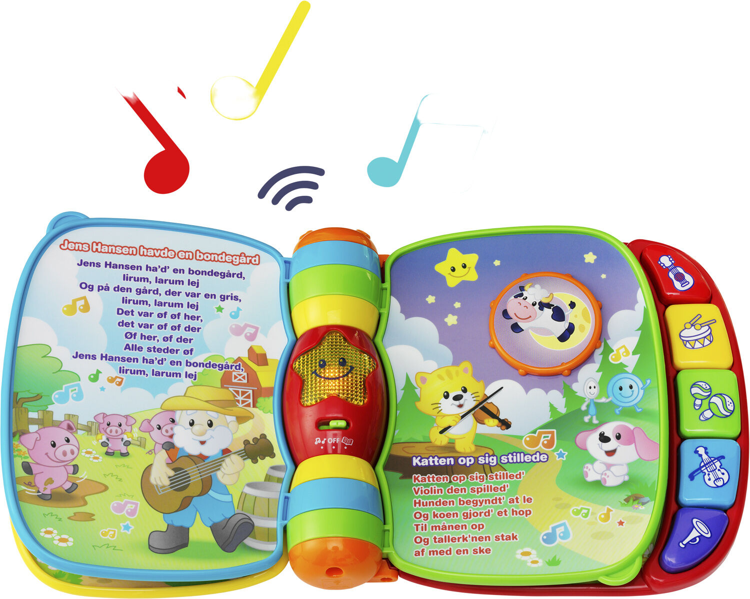 Vtech Musikbog m sange