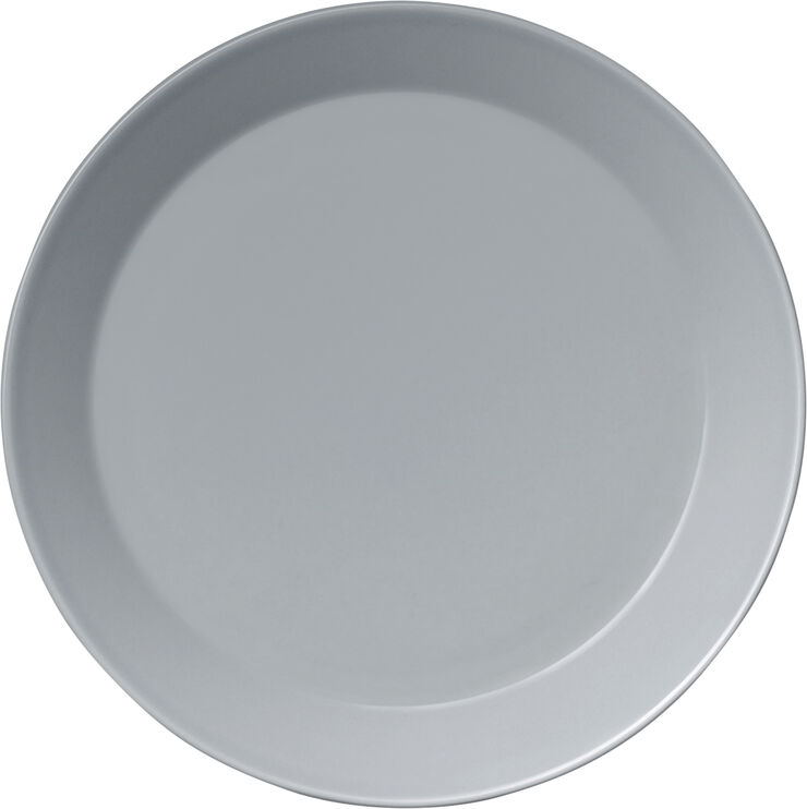 Teema 23 cm tallerken perlegrå