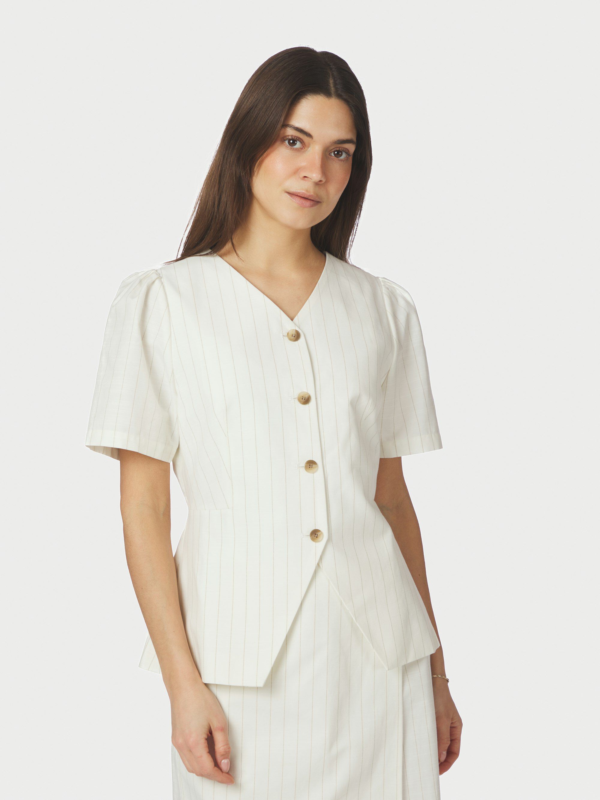 Jules Summer Stripe Blouse