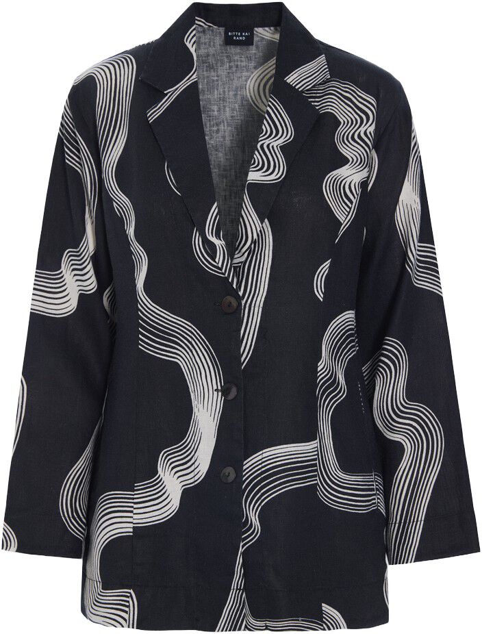 Hikazu jakke med revers