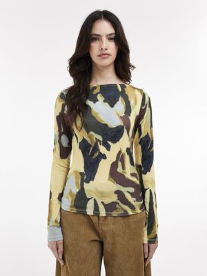 TSKIT LS KNIT TOP JRS