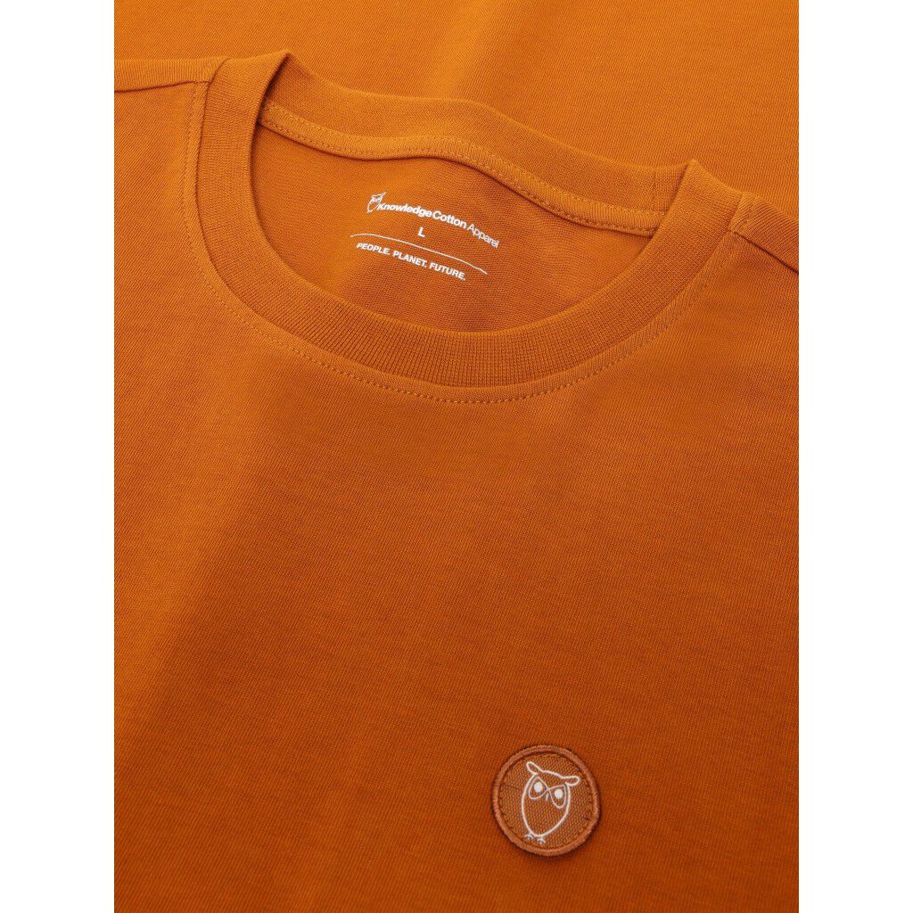 LOKE badge tee - Regenerative Organic Certified� - GOTS/Vega