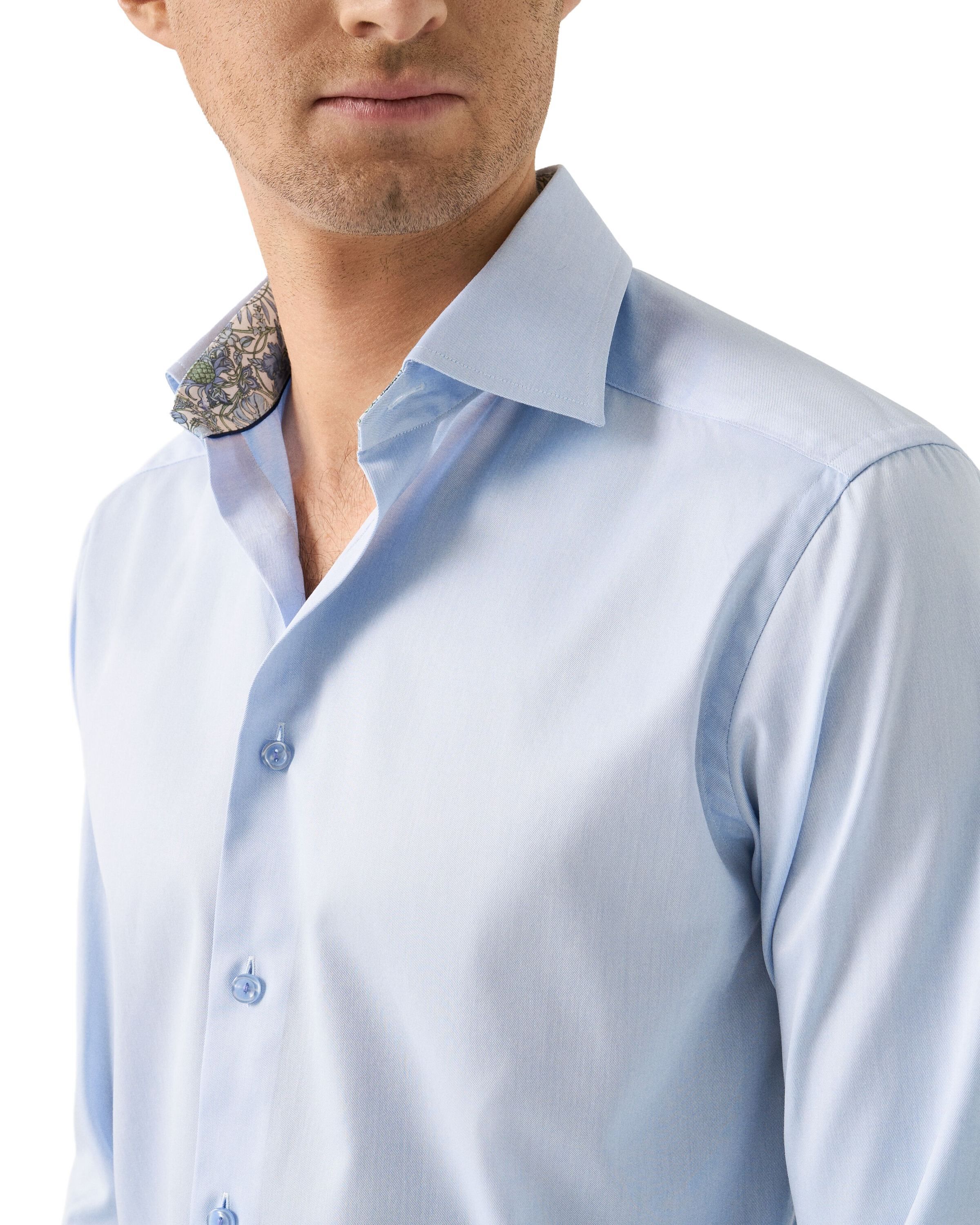 Floral Effect Signature Twill Shirt