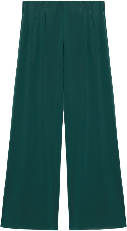 Dart palazzo trousers