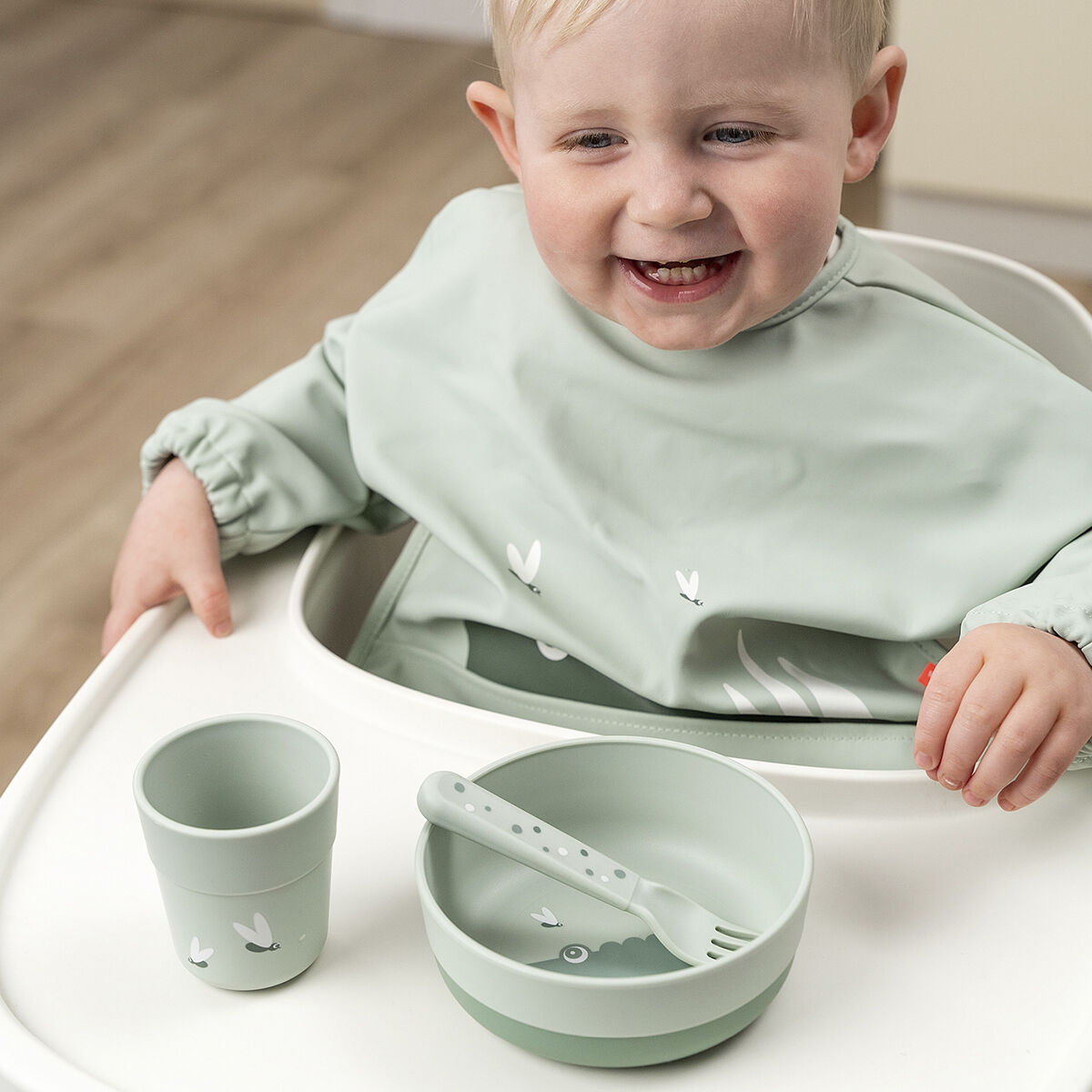 Foodie sk&aring;l Croco Gr&oslash;n