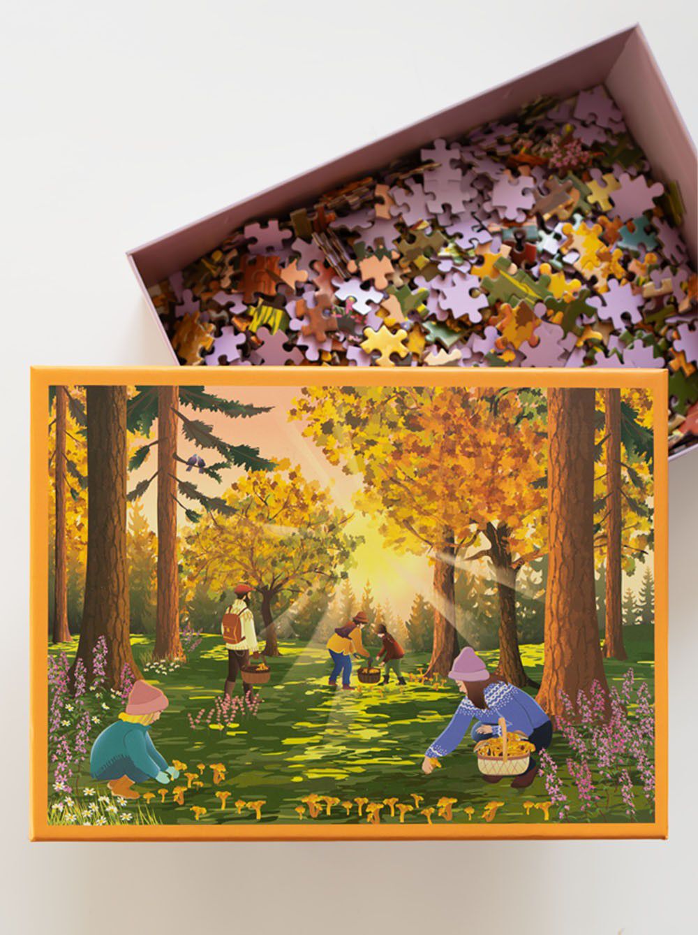 Forest Treasures Puzzle - puslespil med 1000 brikker