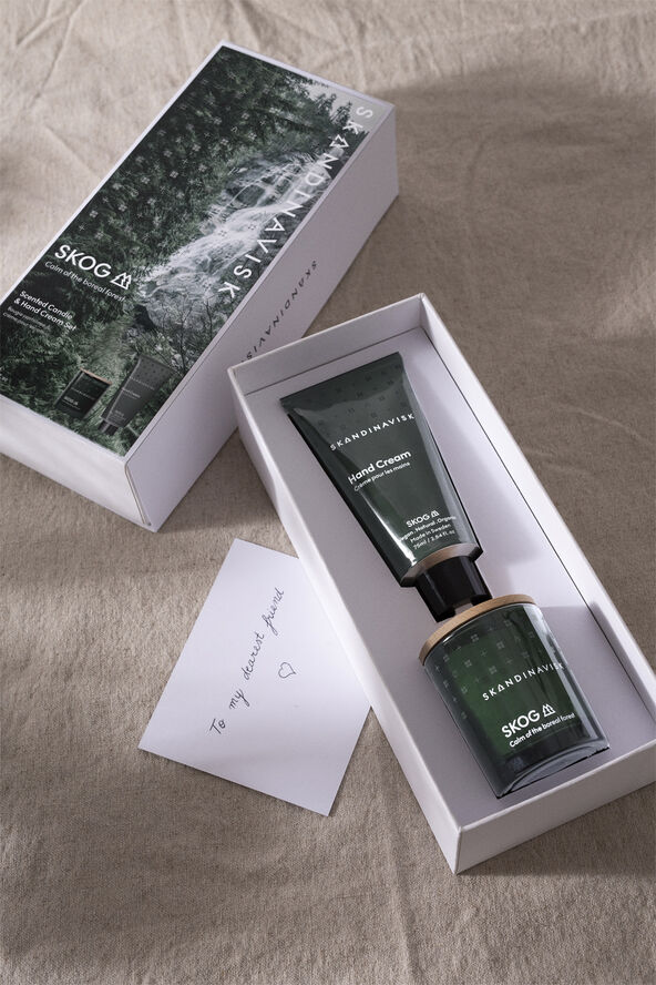 SKOG Scented Candle & Hand Cream Set