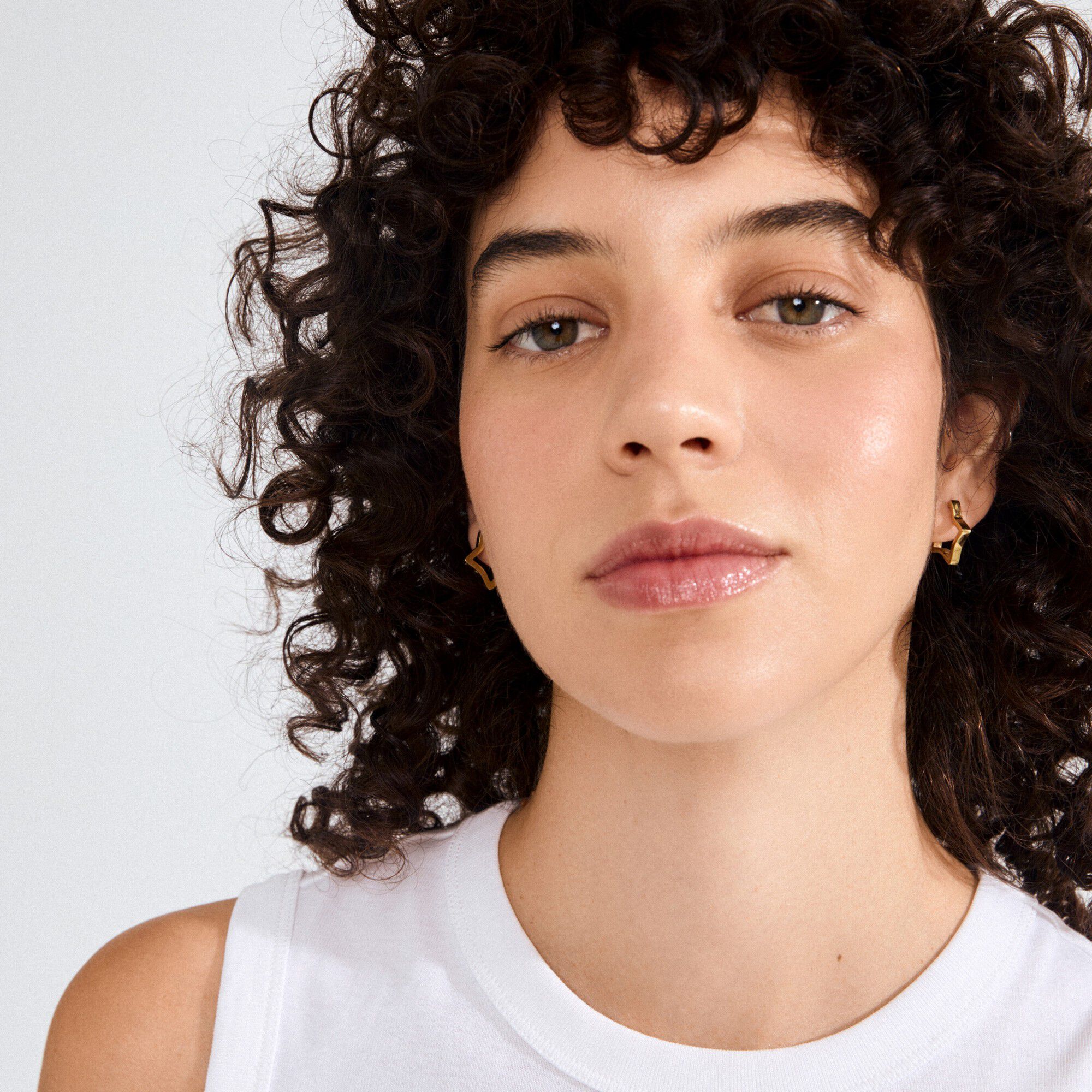 SOLARI earrings gold-plated