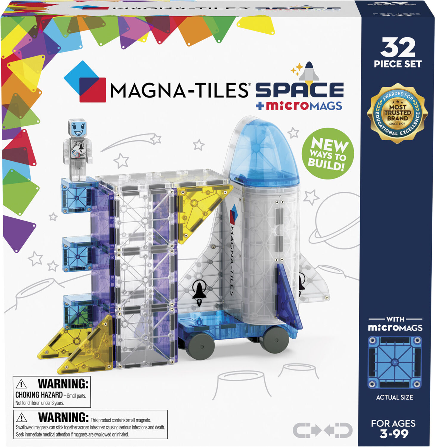MAGNA-TILES Space 32 pcs