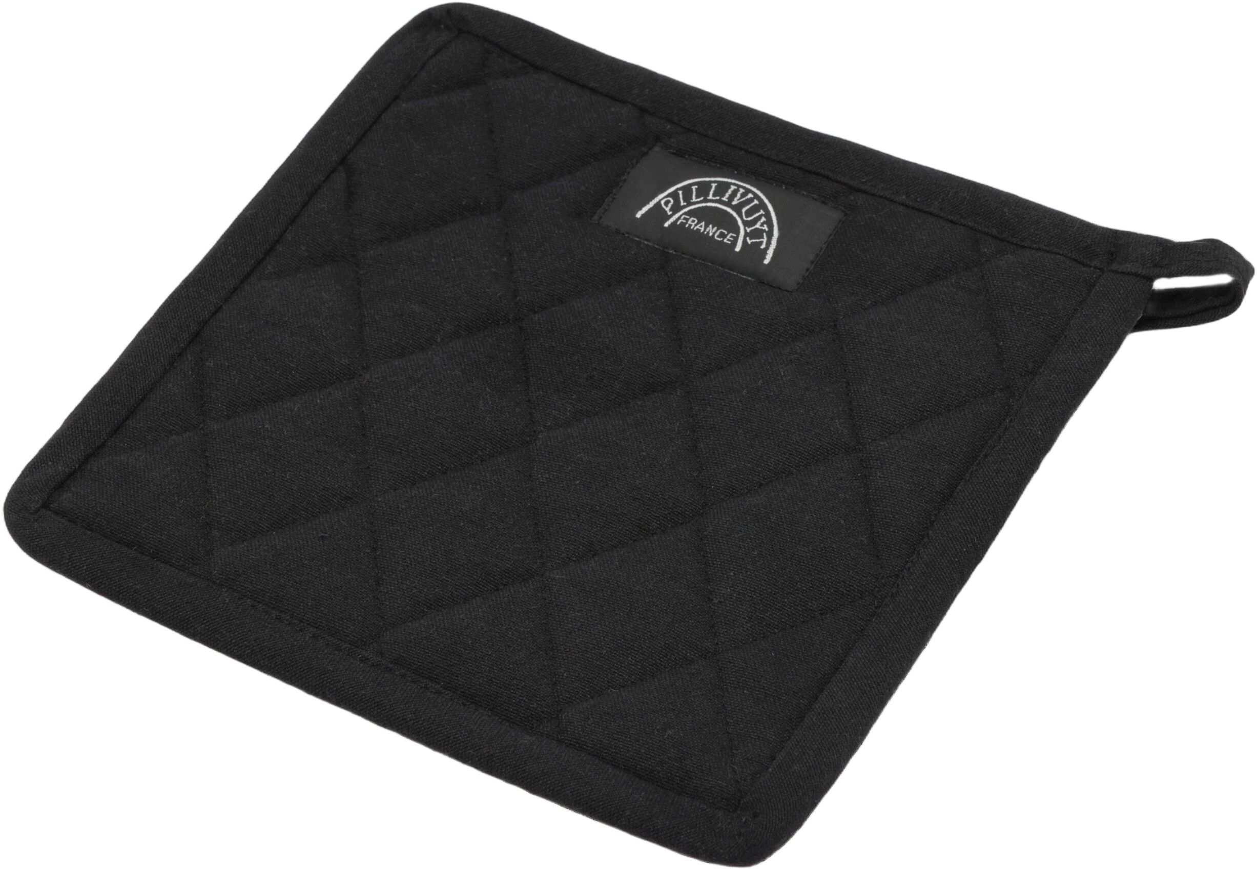 Grytlapp recycle Pillivuyt 22,5 x 22,5 cm Svart