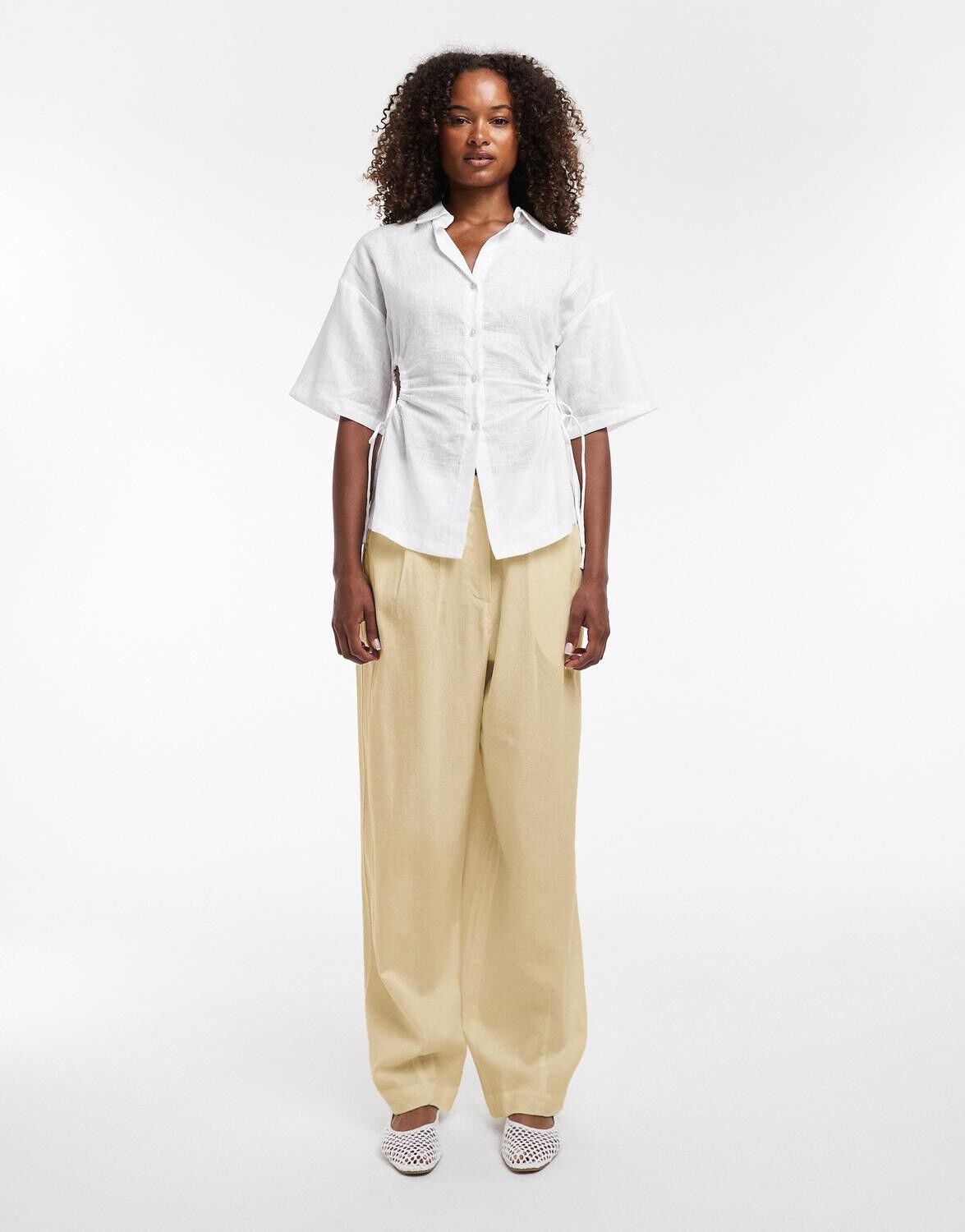 Tskatina Hr Barrel Trouser Wvn