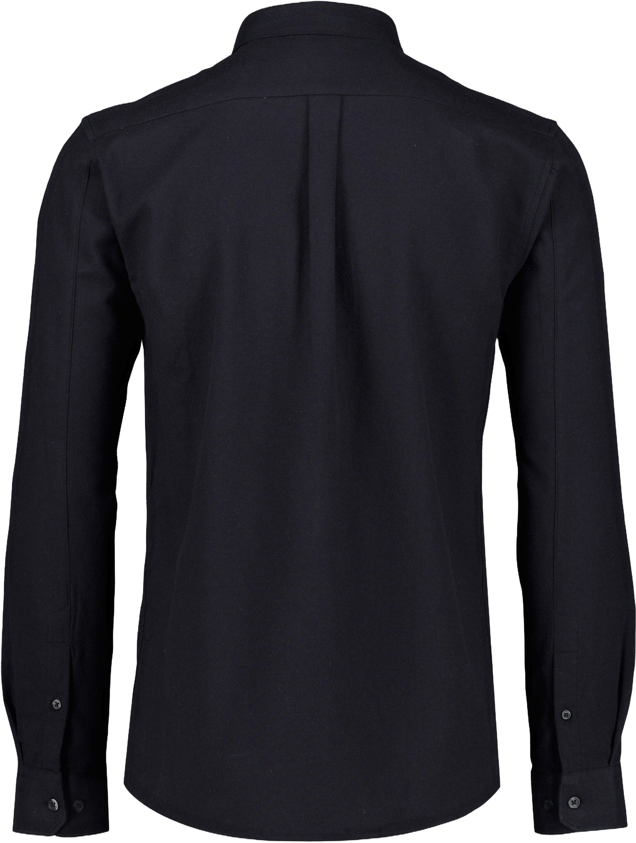 M&eacute;lange brushed shirt L/S