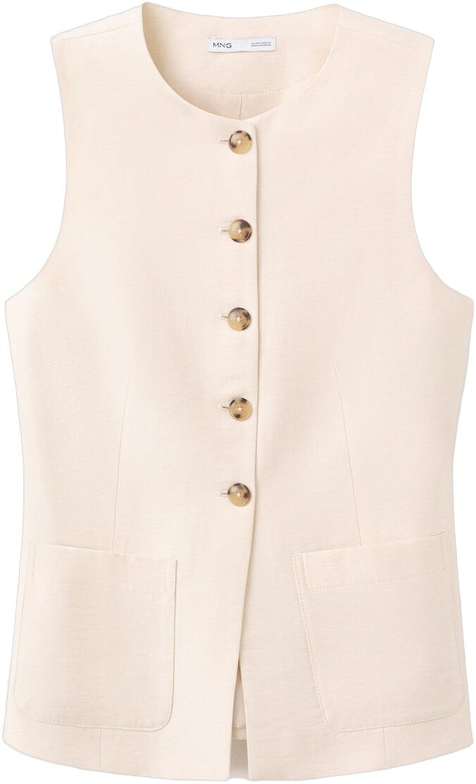 Waistcoat with buttons and pockets