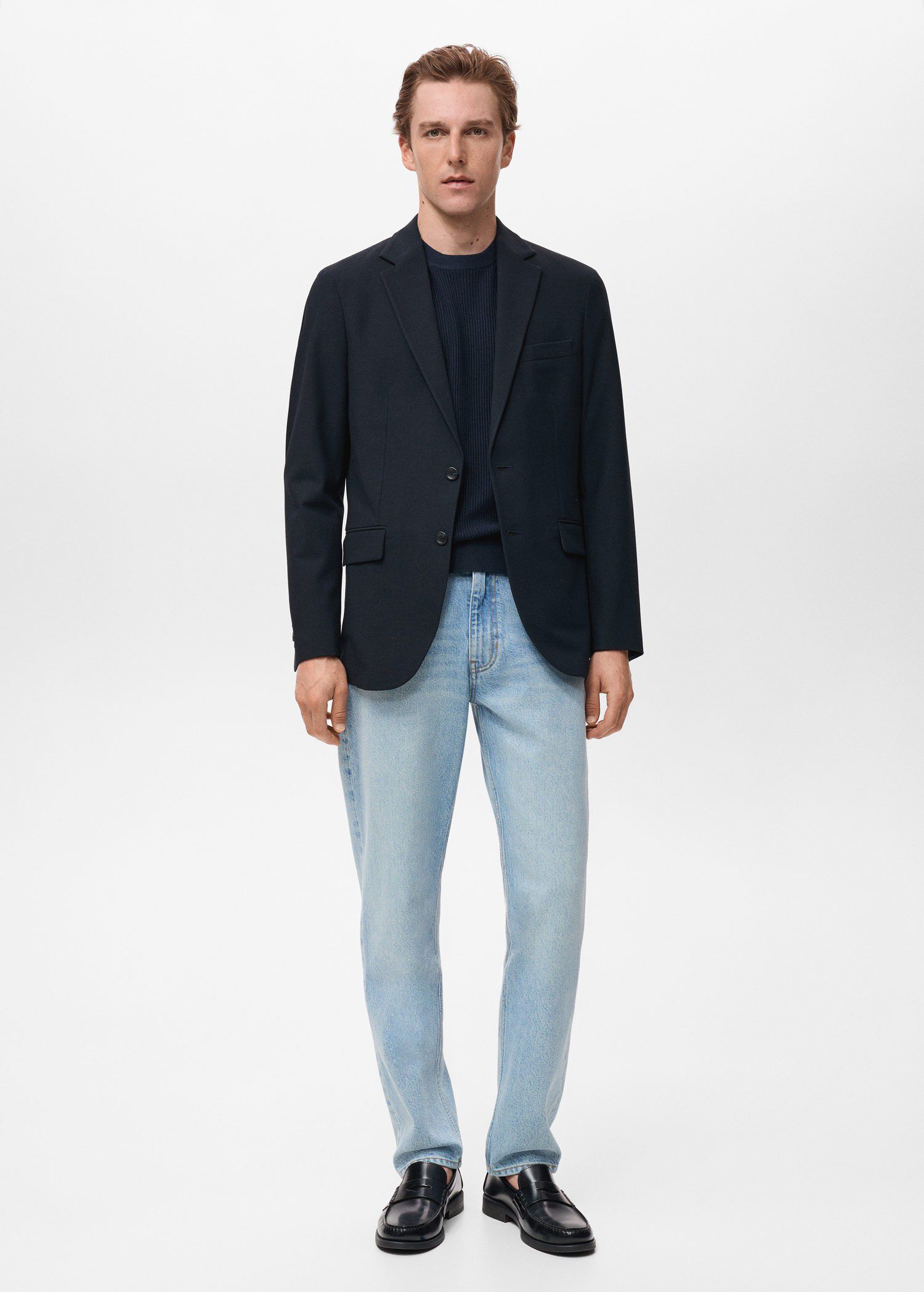 Verner slim-fit cotton jacket