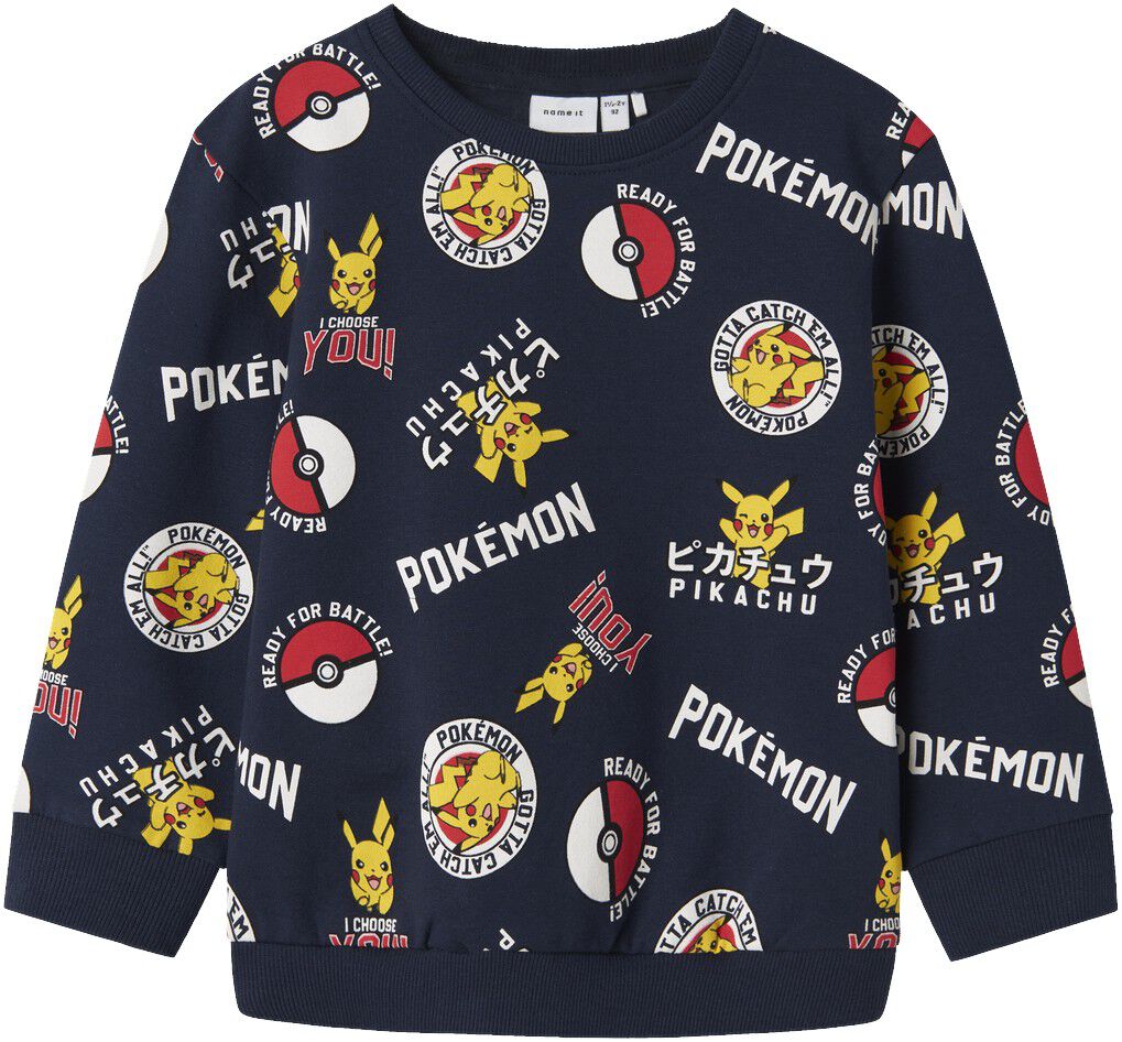NMMSILO POKEMON NREG SWEAT BRU SKY