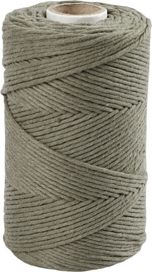 Macramé snor, L: 198 m, diam. 2 mm.