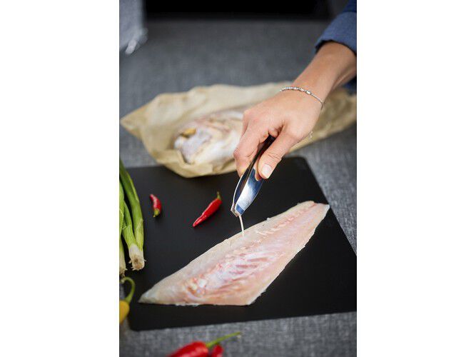 Fiskbenspincett 15 cm St&aring;l