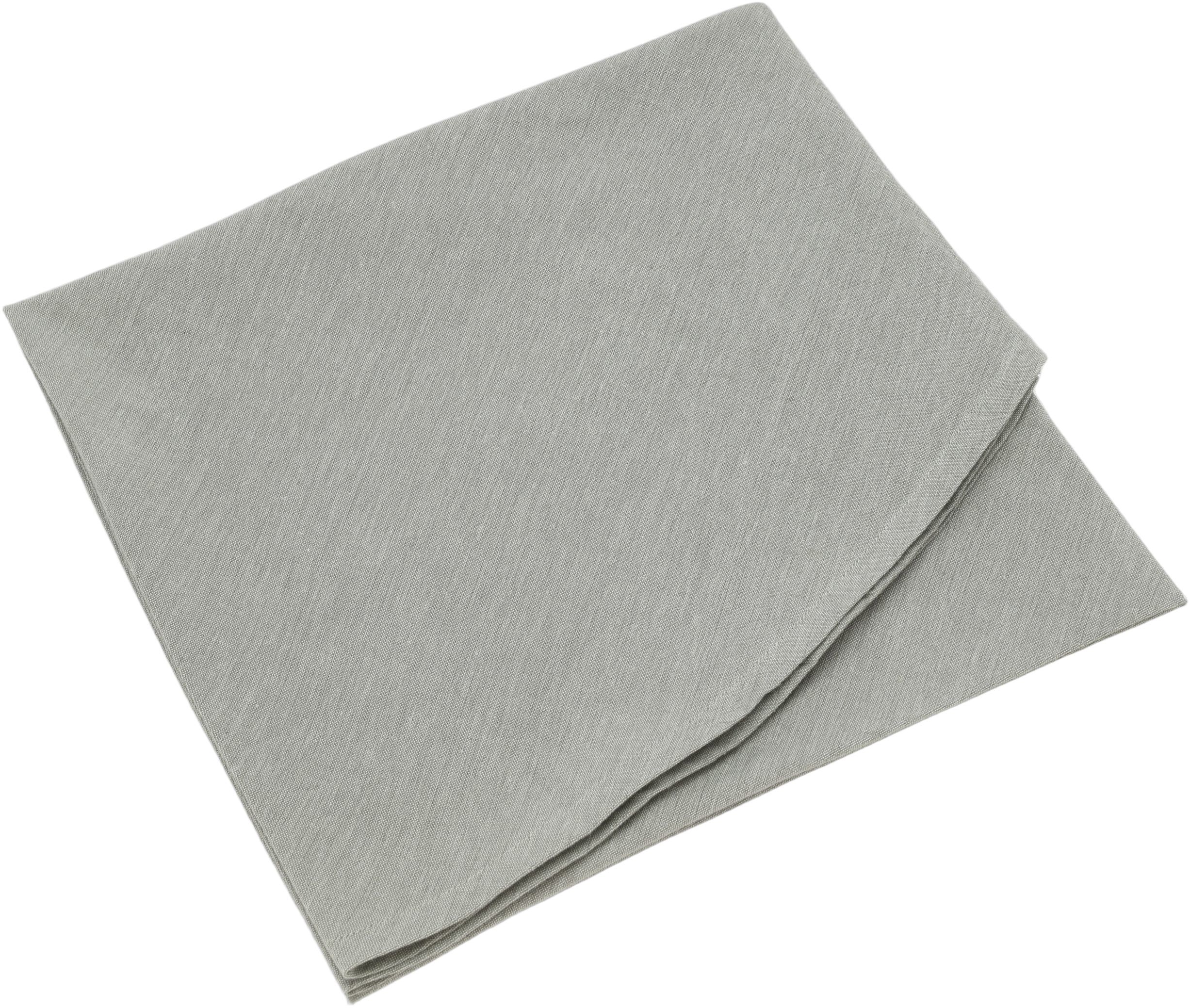 Duk Dia 180 cm Ljus gr&aring; 100% ny bomull