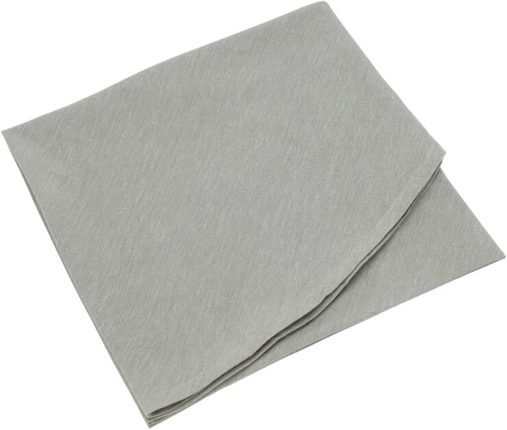 Duk Dia 180 cm Ljus grå 100% ny bomull