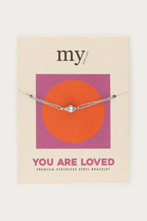 Bracelet gifting chain strass