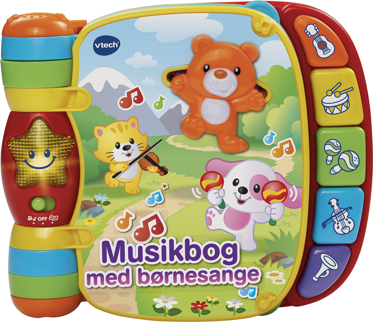 Vtech Musikbog m sange