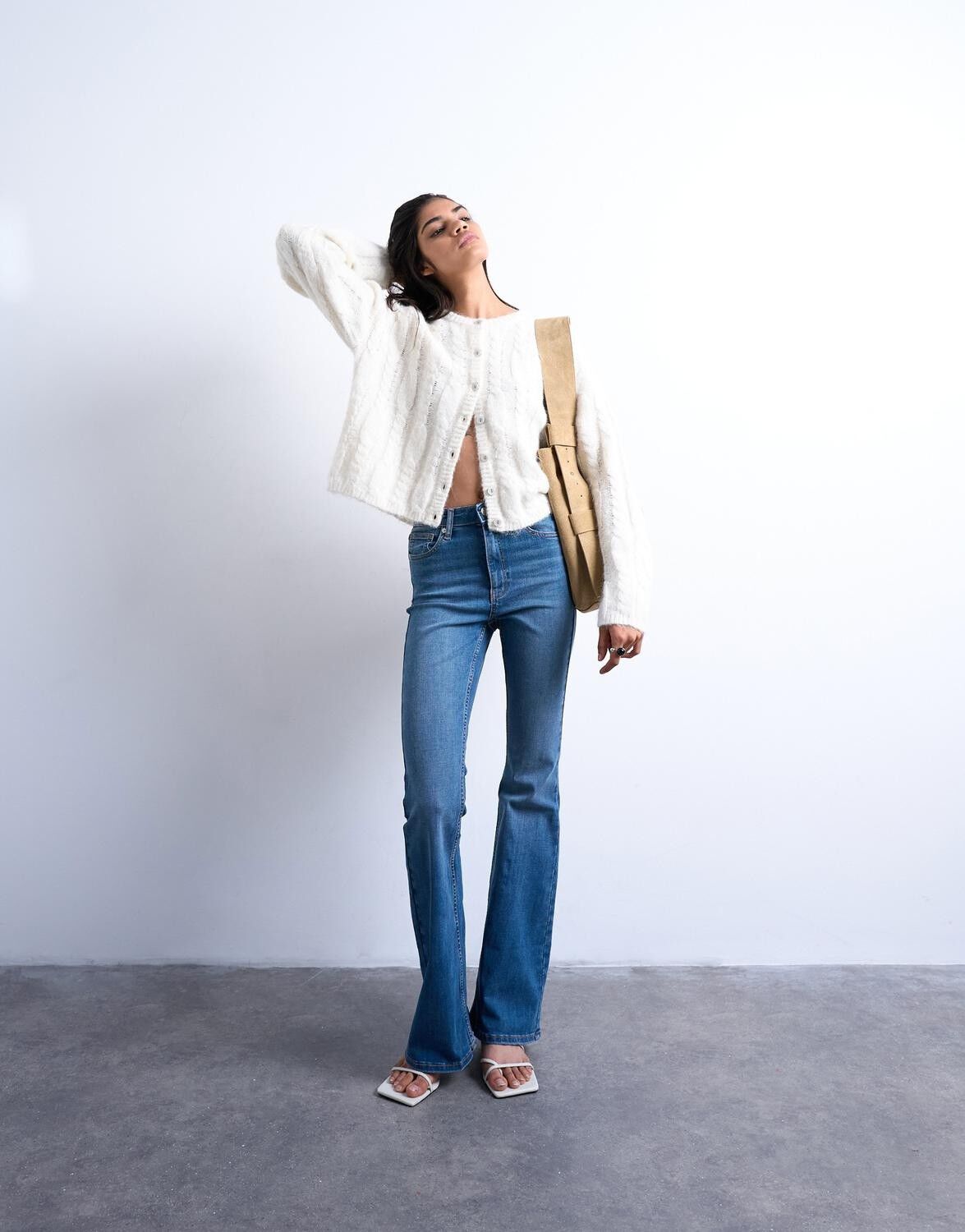 Tsjamie Hr Flare Dnm Jeans Mb Noos