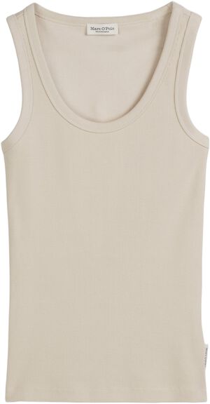 Top, deep round neck