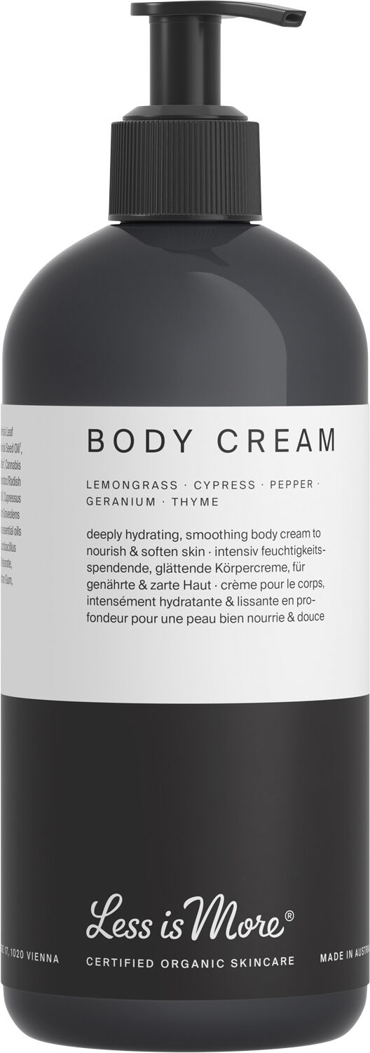 Organic Body Cream Lemongrass