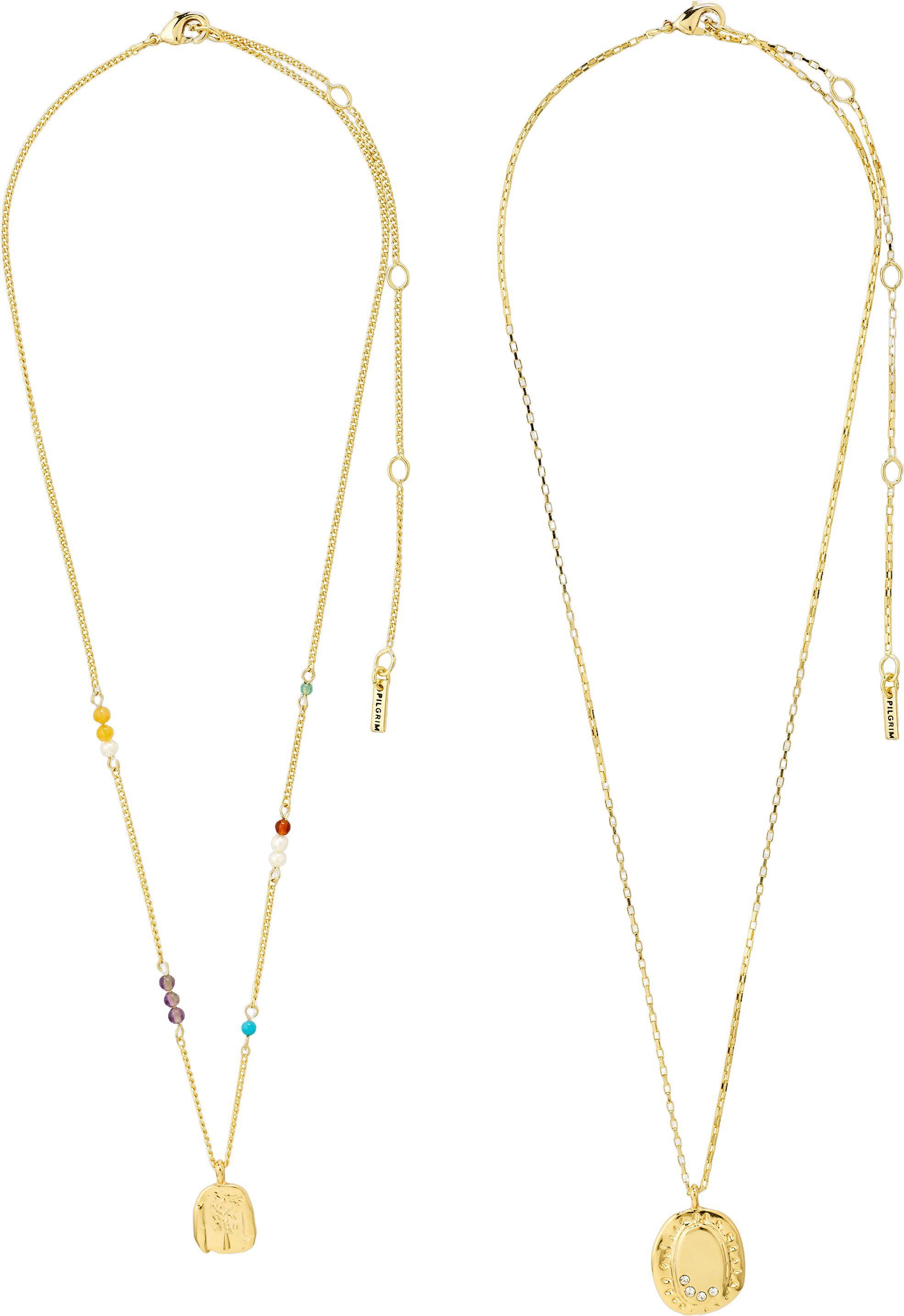 HERE necklace gold-plated