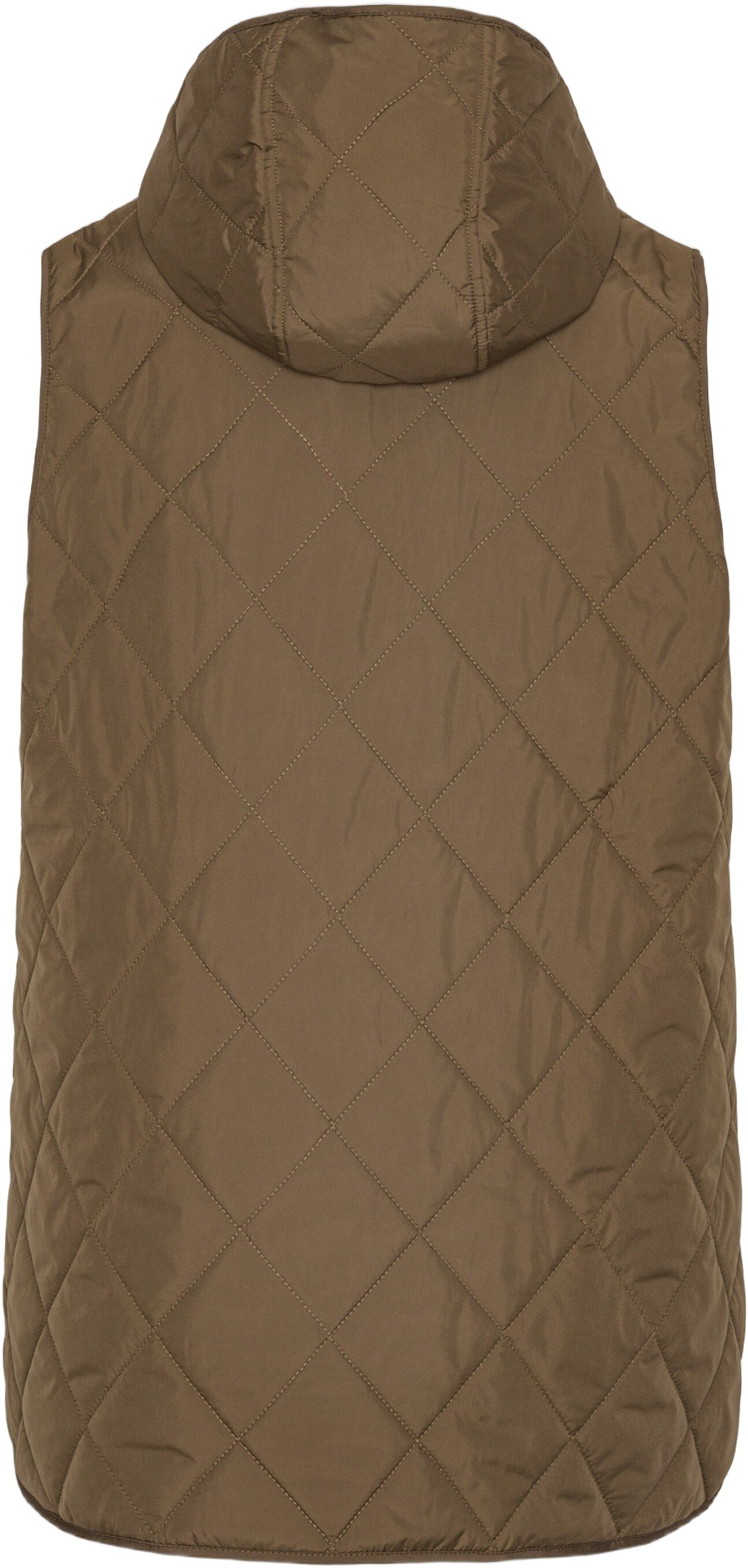Quilted Long Vest