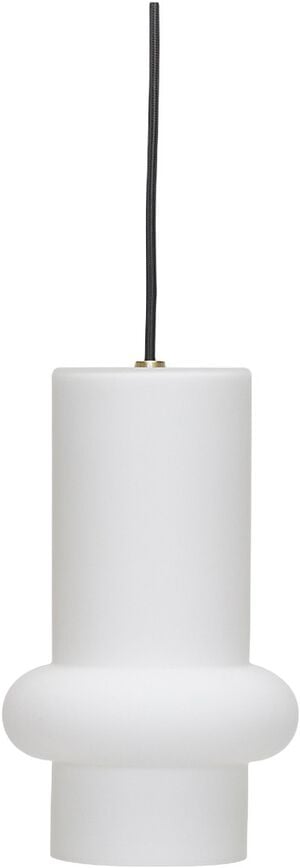 Pilule Pendant Down Matt White