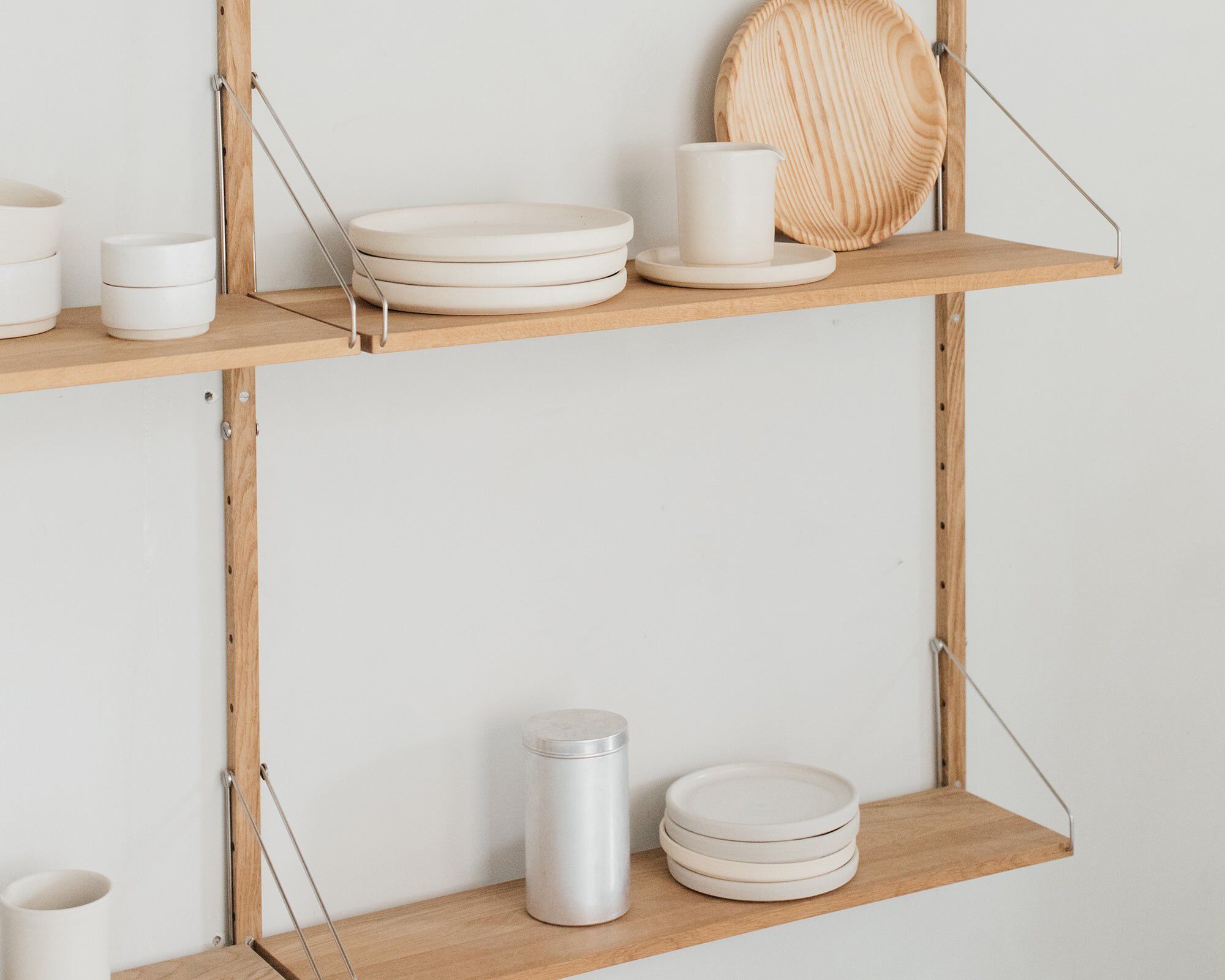 Otto Ceramic Plate Set of Two | Natural | Large