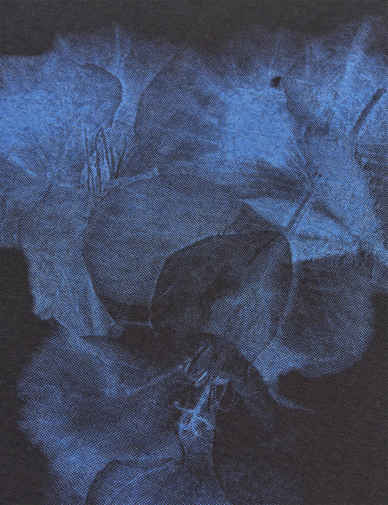 Open-End Dye Big Flower Tee