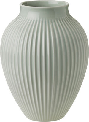 Knabstrup vas H 27 cm ripple mint