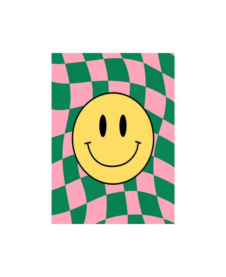 Affordable Art Prints x Kintsugi99 - Checkered Bliss