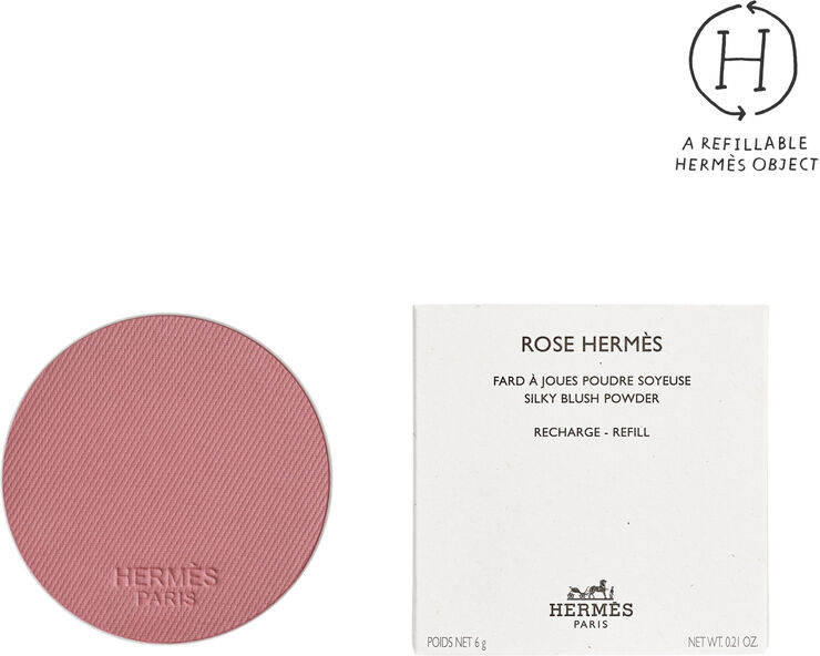 Rose Hermès Silky Blush Powder Refill
