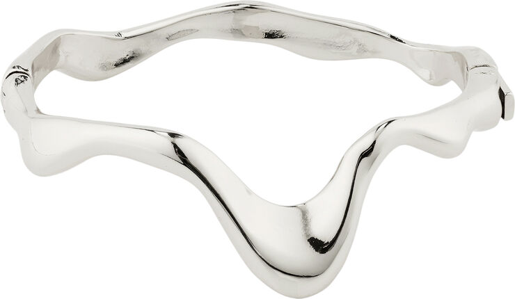 MOON recycled bangle silver-plated